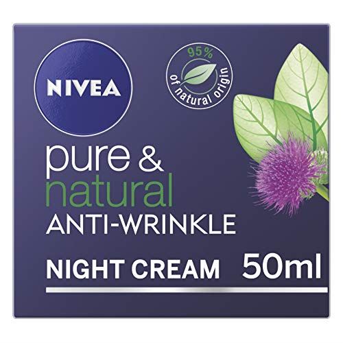 Nivea Pure And Natural Anti-Wrinkle Face Night Cream - 50ml