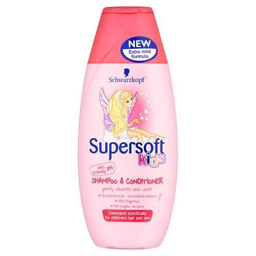 Schwarzkopf Supersoft Kids Girls Shampoo & Conditioner 250ml