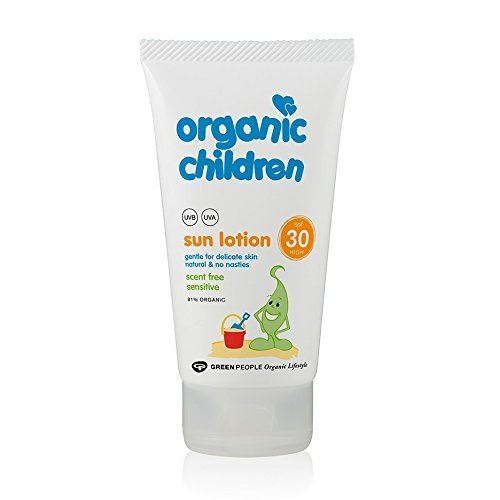 Green People Childrens Unscented Sun Lotion SPF25 150ml