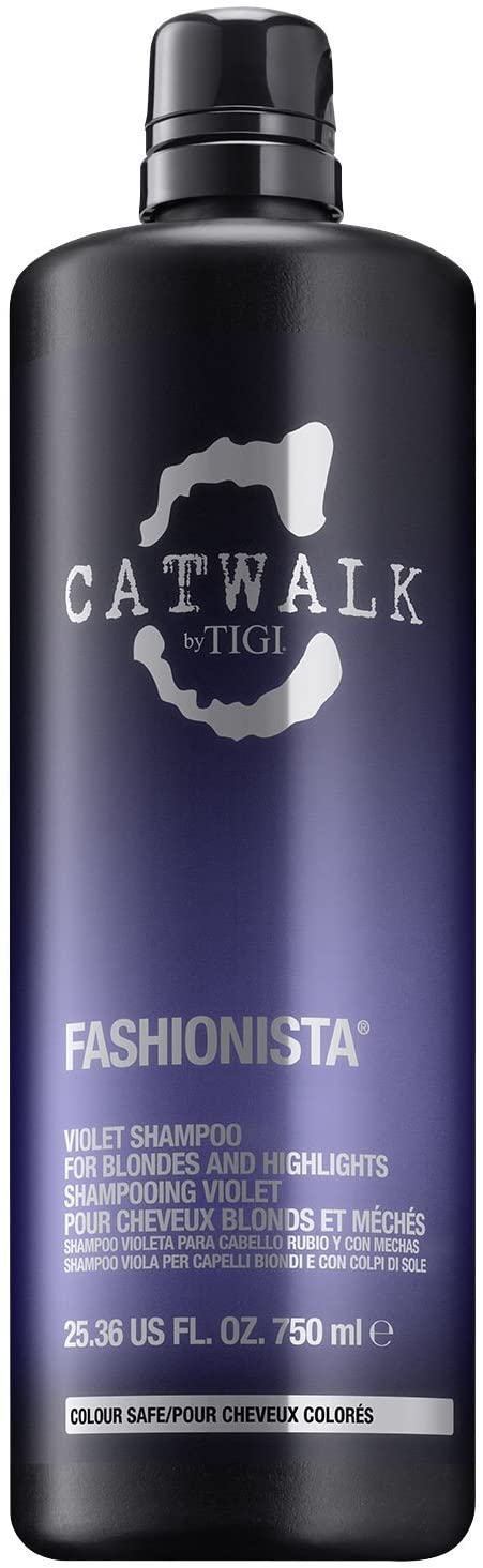 Catwalk by Tigi Fashionista Violet Purple Shampoo for Blonde Hair 750 ml