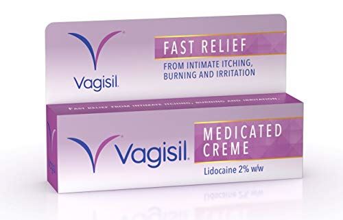 Vagisil Medicated Cream Fast Relief From Feminine Itching - 30g