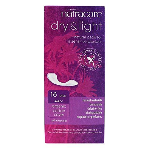 Natracare Dry & Light Plus Pads 16 Count