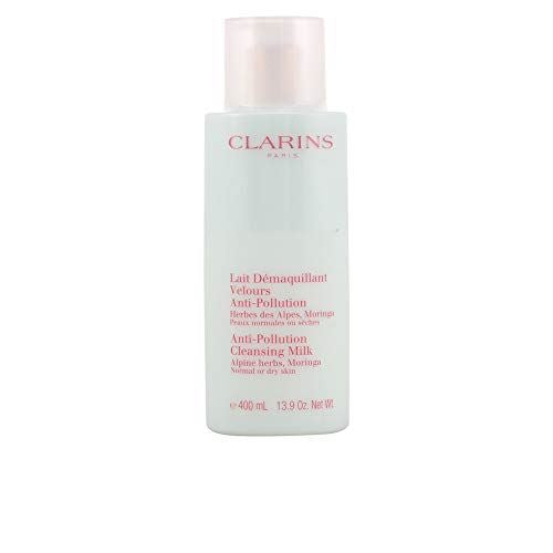 Clarins Anti-Pollution Cleansing Milk Alpine Herbs 13.9 Ounce