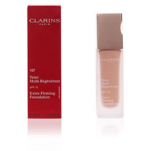 Clarins Extra Firming Foundation Spf 15 No. 107 Beige 1.1 Ounce