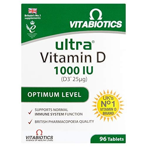 Vitabiotics Ultra Vitamin D, 96 Tablets
