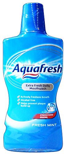 Aquafresh Extra Fresh Daily Mouthwash With Fluoride 500ml