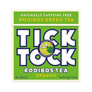 Tick Tock Organic Green Rooibos Tea Bags (40 Tea bags), 72g