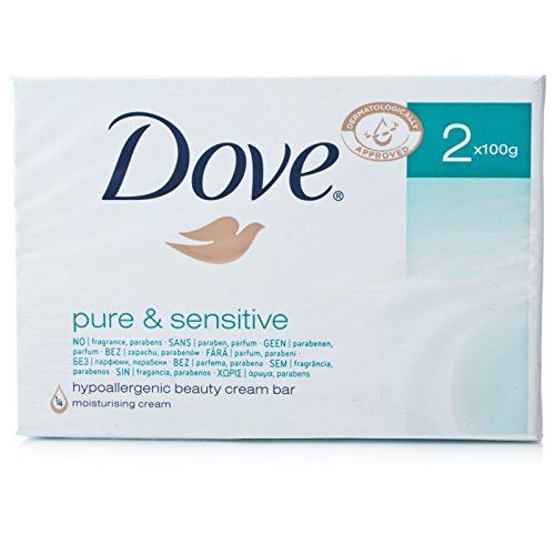 Dove Pure And Sensitive Beauty Cream Bar 2X100g