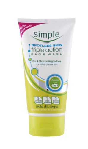 Simple Spotless Skin Triple Action Face Wash 150ml