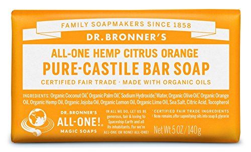 Dr. Bronner'S Organic Castile Bar Soap - (Citrus Orange 5 Oz)