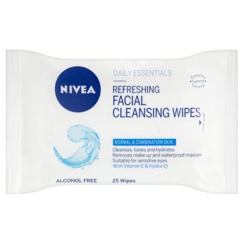 Nivea Visage Refreshing Facial Cleansing 25 Wipes