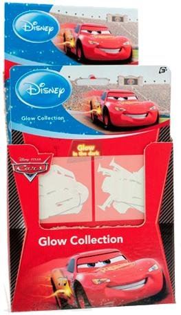 Disney Cars Glow In Dark Collection 34 Pcs Kids