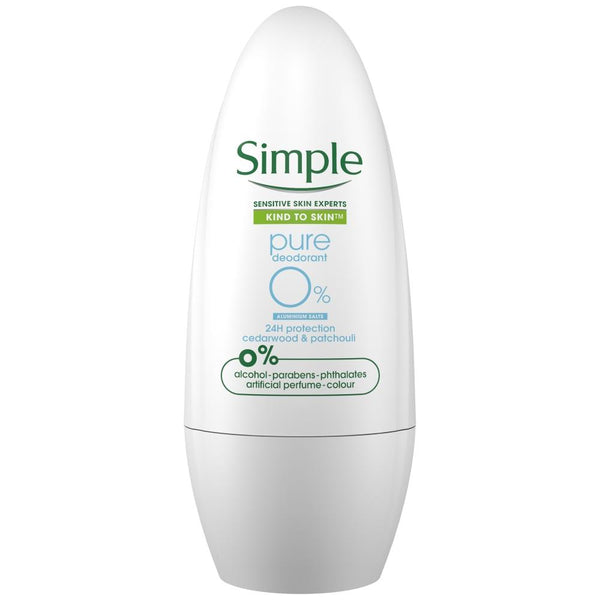 Simple Deo Roll On 50 ml PURE