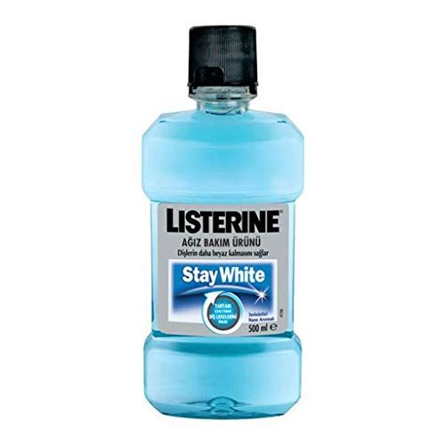 Listerine Advanced Stay White Tartar Control Mouthwash 500ml