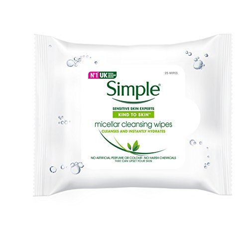 Simple Kind To Skin Micellar Cleansing Wipes 25S