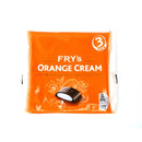 Original Cadbury Fry's Orange Cream Chocolate Bars 3 X 49gm