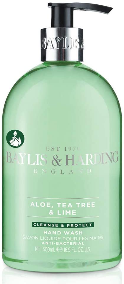 Baylis & Harding Aloe, Tea Tree and Lime Anti Bacterial Hand Wash, 500 ml