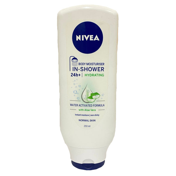 Nivea Hydrating In-Shower Body Moisturiser with Aloe Vera (250ml)