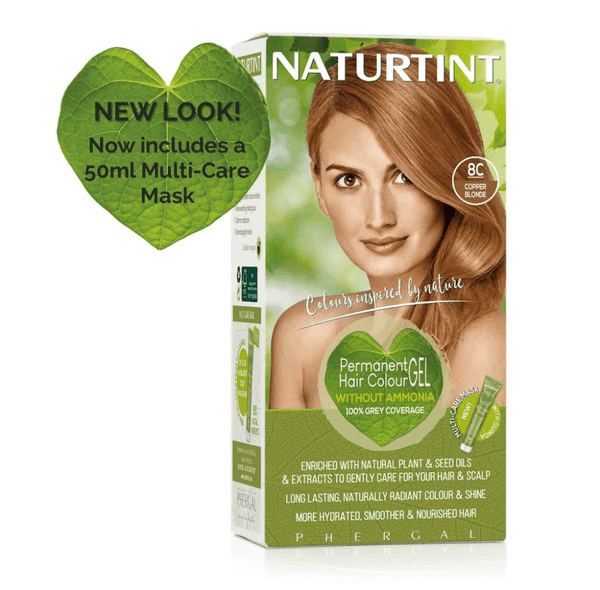 Naturtint Permanent Hair Colour 8C Copper Blonde 170ml