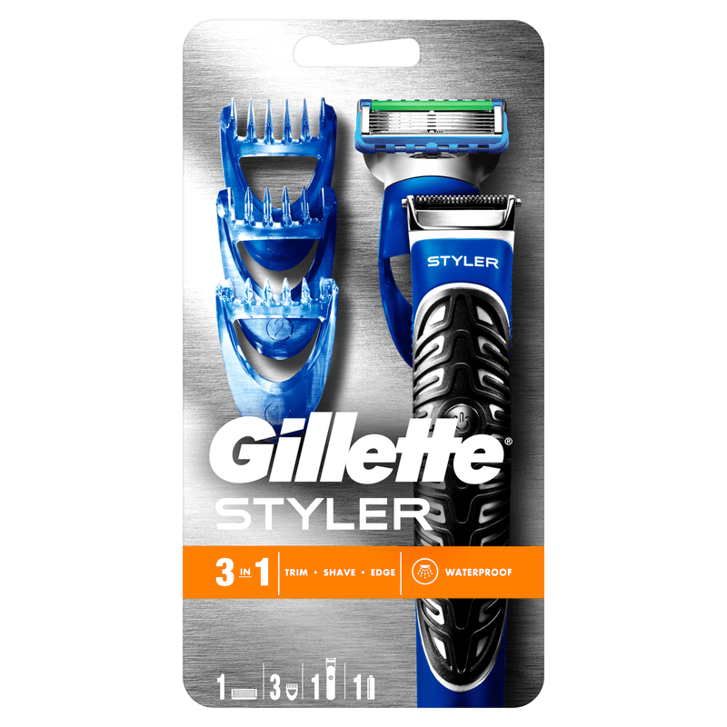 Gillette Styler waterproof  3 in 1 pcs